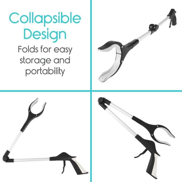 Coillapsible Design. Folds for easy storage and portability