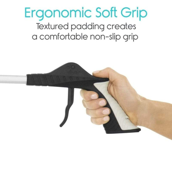 Ergonomic Soft Grip. Textured paddling creates a comfortable non-slip grip