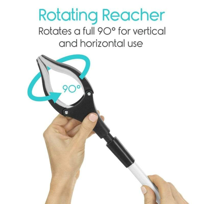 Rotating Reacher. Rotates a full 90 degree for vertical and horizontal use