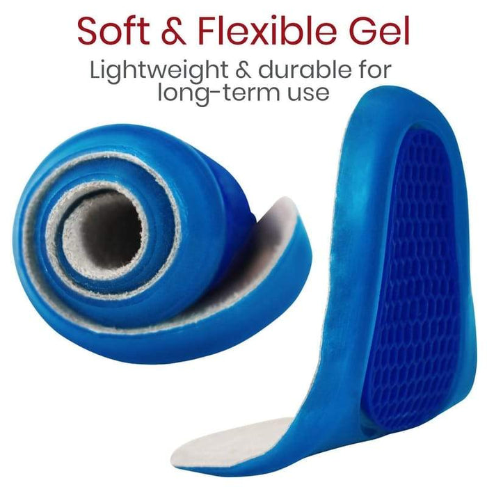 Soft & Flexible Gel, Lightweight & durable for long-term use