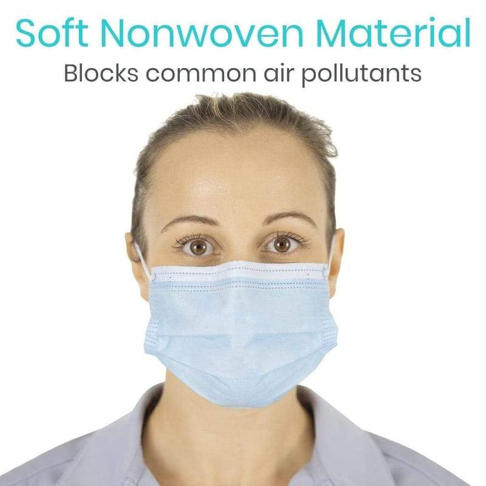 Soft Nonwoven Material that blocks common air pollutants