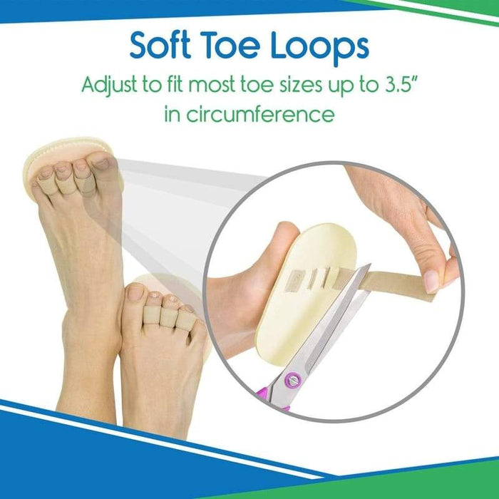 soft toe loops