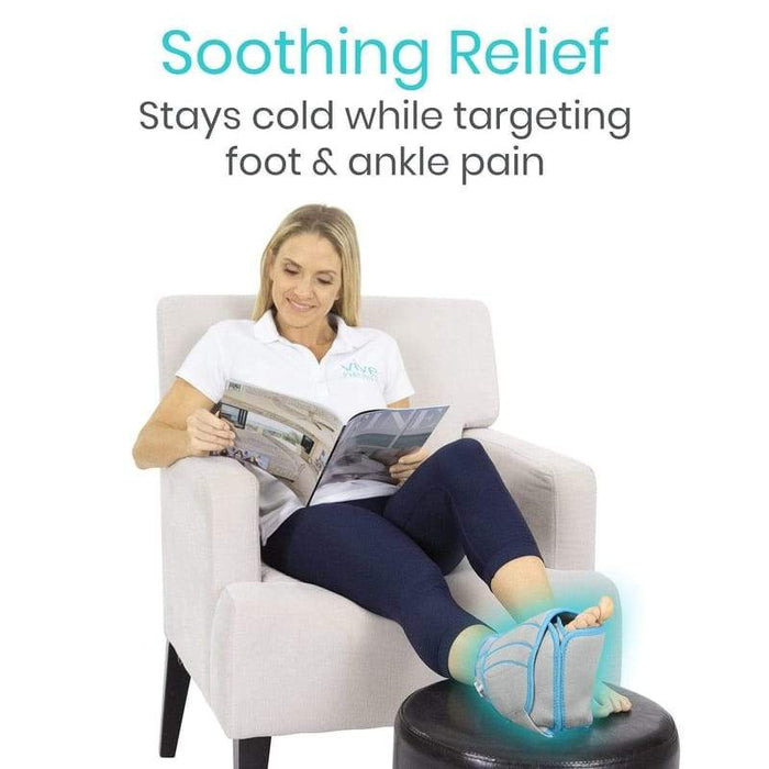 Soothing Relief, Stays cold while targeting foot & ankle pain