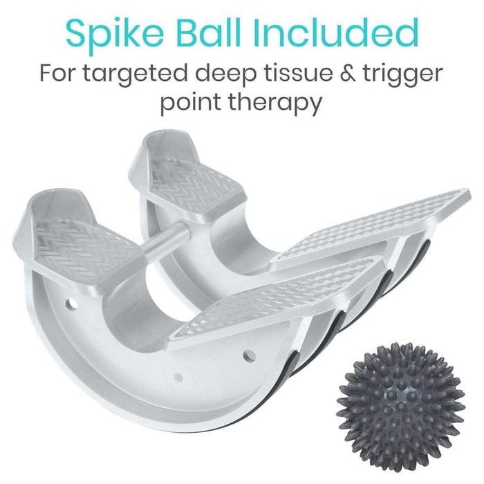 Spike ball included for targeted deep tissue and trigger point therapy