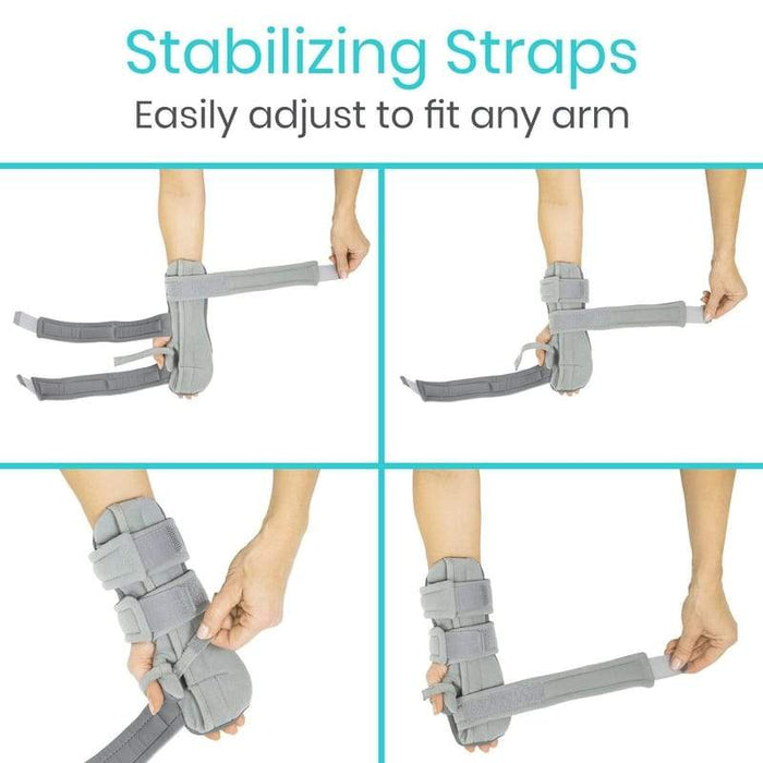 Stabilizing Straps. Easily adjust to fit any arm