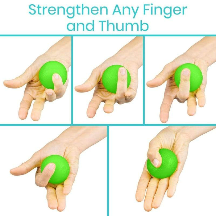 Hand Exercise Ball Forearm Finger Strengthening Vive Health