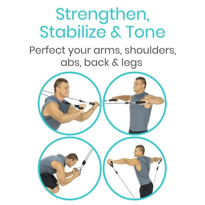 Strengthen, Stabilize&Tone. Perfect your arms, shoulders, abs, back&legs