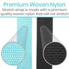 Premium woven nylon stretch strap is made with a premium quality woven nylon that will not stretch