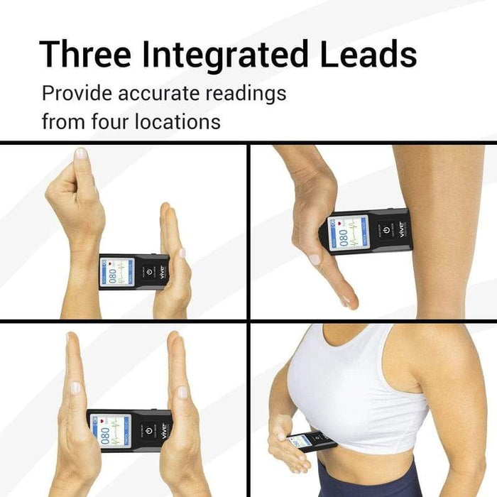 Three Integrated Leads Provide accurate redings from four locations