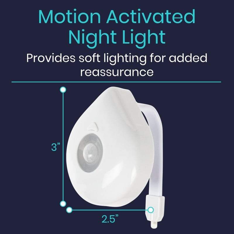 Toilet Night Lights inside Glow Bowl 3 Pack, Motion Sensor
