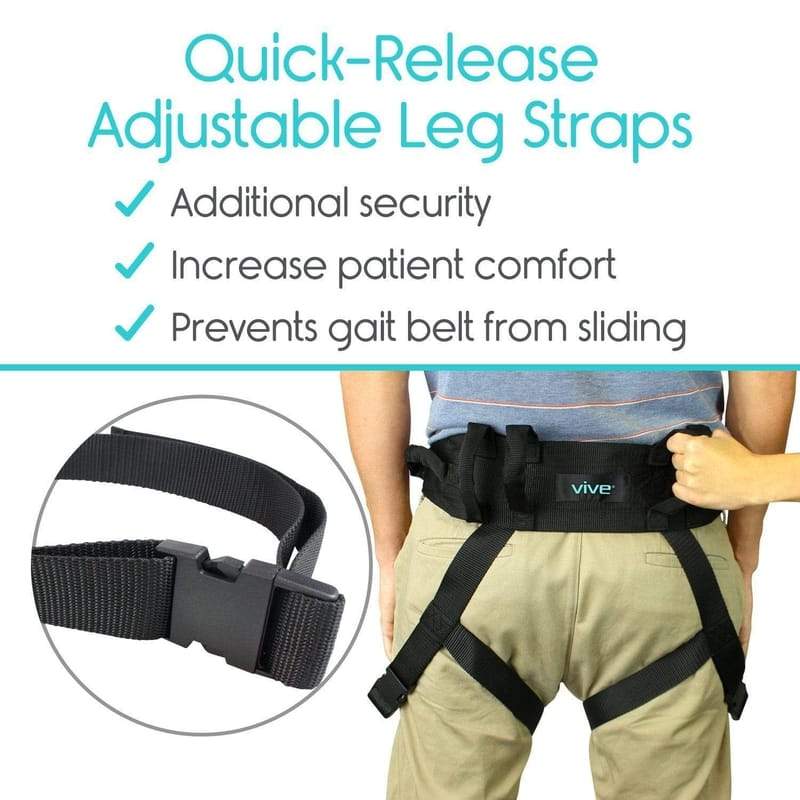 Vive Transfer Sling - Padded Assist Gait Belt - Heavy Duty Patient Lift  with Straps - Mobility Standing and Lifting Aid for Disabled, Elderly,  Seniors, Injured - Safely Move from Bed and Wheelchair - Yahoo Shopping