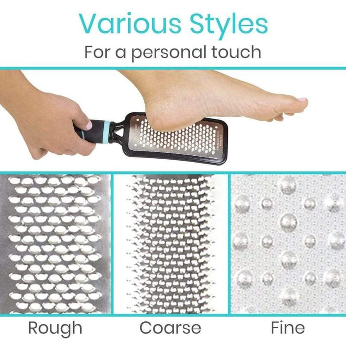 Various styles For a personal touch: Rough, Coarse, Fine