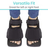 Versatile Fit, Great for left or right foot