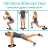 Versatile Workout Tool to tone upper and lower body