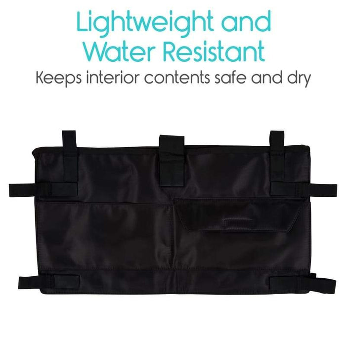 Lightweight and Water Resistant Keeps interior contents safe and dry