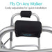 Fits On Any Walker Easily adjustable for a quick installation