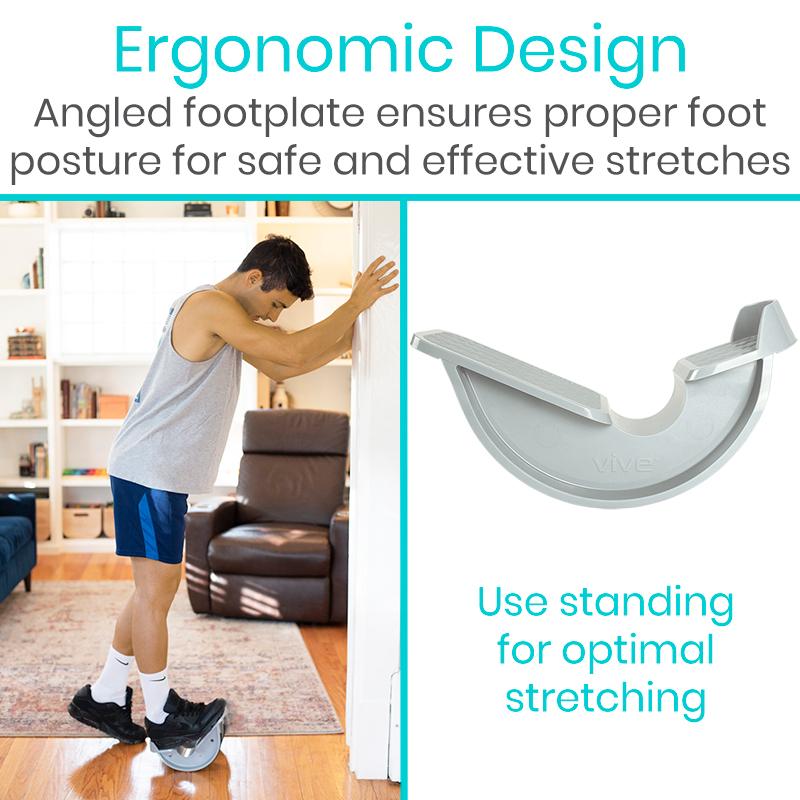 Planter Fasciitis Foot Stretching Strap - Foot Stretcher - Improve  Strength, Balance Stretches for Plantar Fasciitis, Heel Spurs, Strains &  Achilles Tendonitis, Hamstring Stretch Loops. Product Name : :  Health & Personal Care
