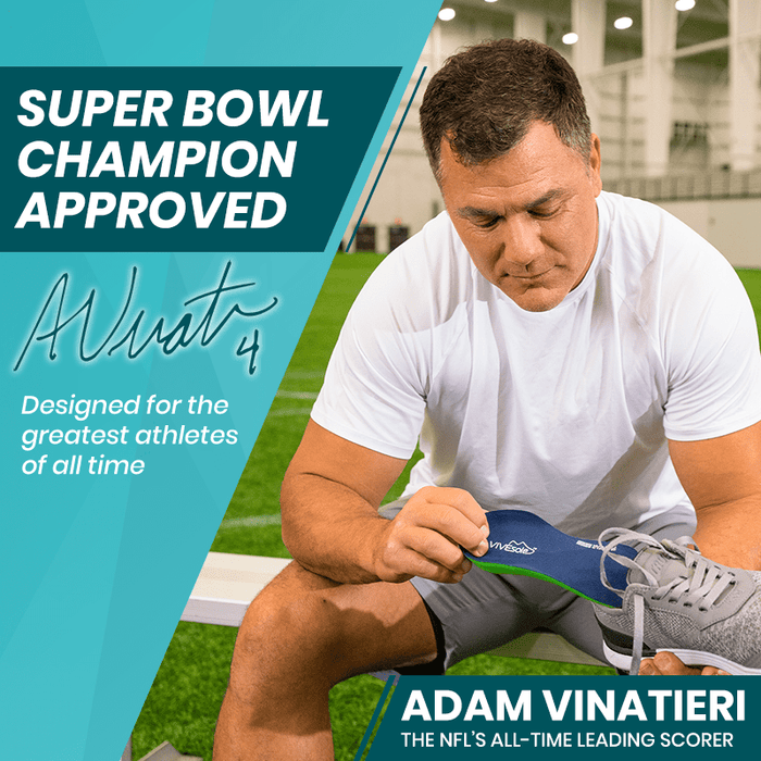 approved by superbowl champion adam vinatieri