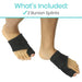 Includes two bunion splints