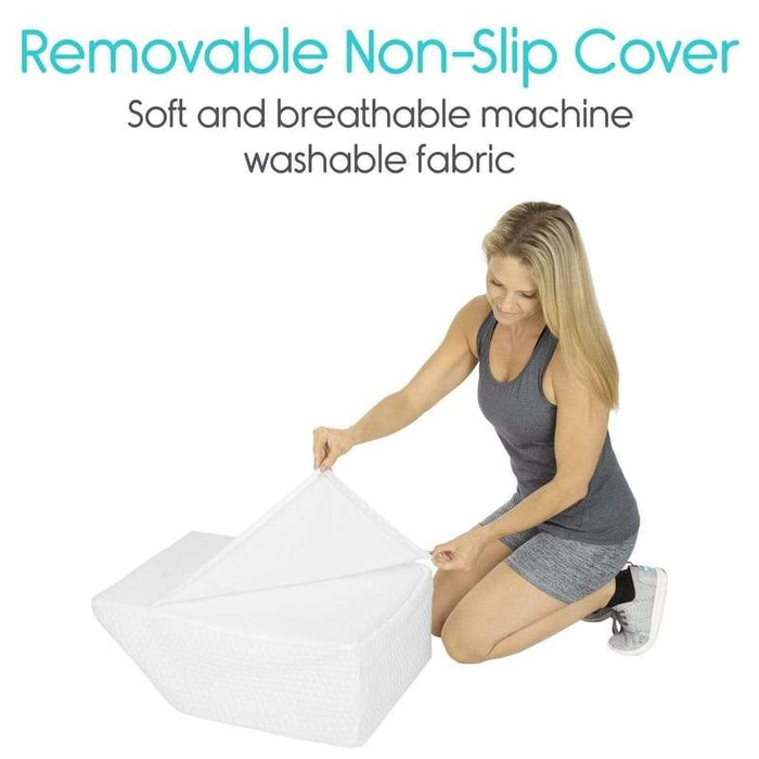 Removable Non-Slip Cover, Soft and breathable machine washable fabric