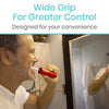 Wide Grip Greater Control designed for your convenience